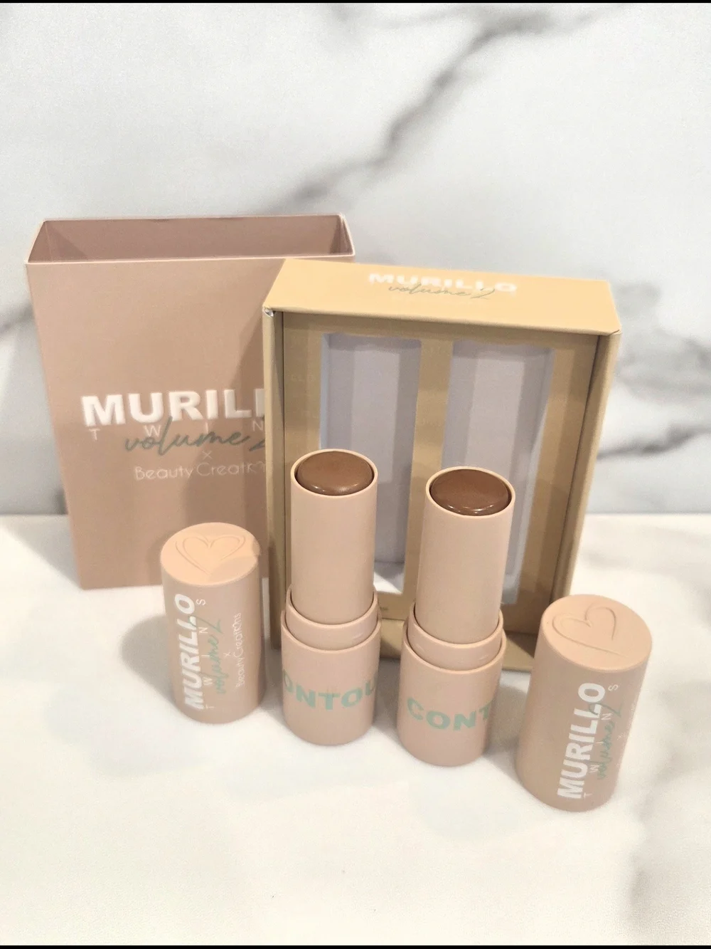 BEAUTY CREATIONS Murillo Twins Vol 2 Define Me Contour Sticks - NEW IN BOX